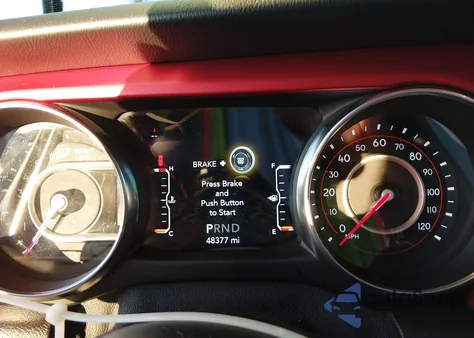 2021 Jeep Wrangler Unlimited Rubicon 4X4 z USA, uszkodzony, nr VIN 1C4HJXFN3MW505075